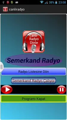 canliradyo android App screenshot 0