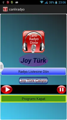 canliradyo android App screenshot 1